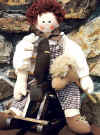 Michael Paul.  Pattern includes 22" boy doll and stick horse.